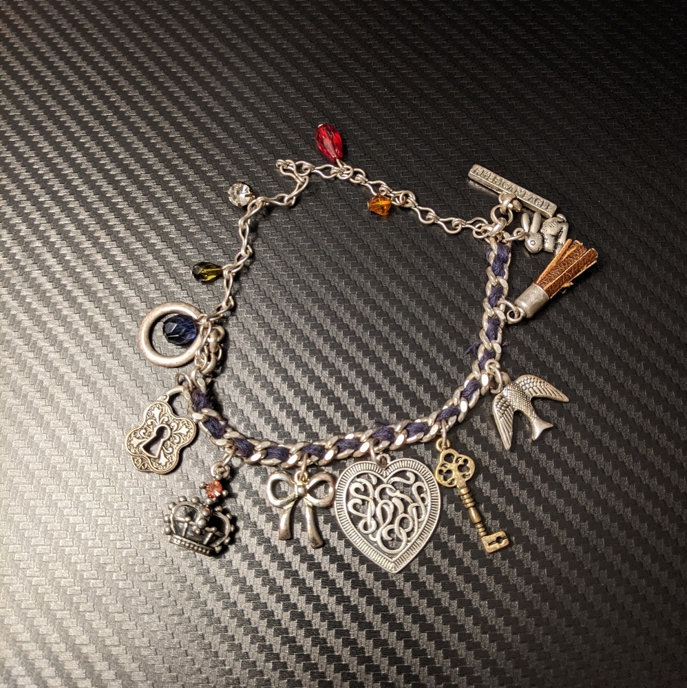 American Eagle Vintage charm bracelet